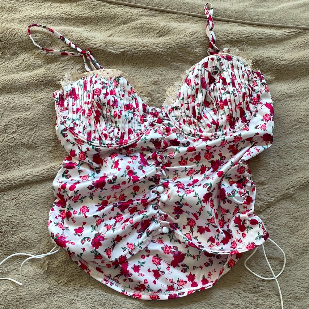 For Love and Lemons Crop Top